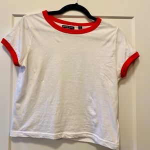 ASOS Brave Soul Cropped Tee